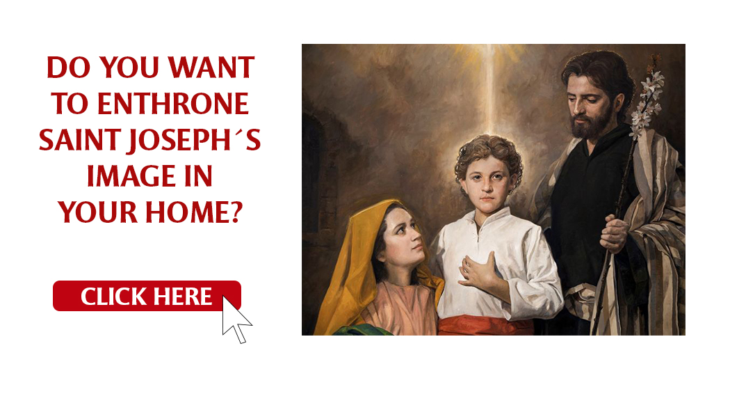 Enthrone Saint Joseph’s image in your home